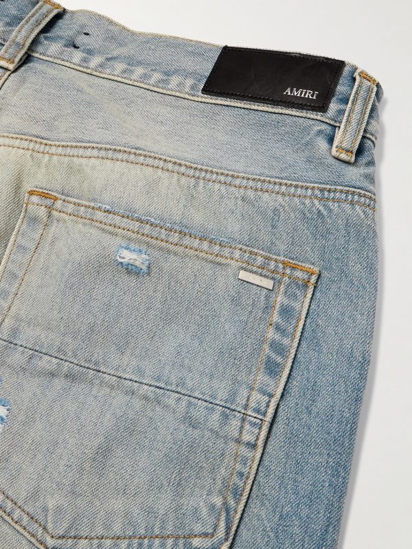 MX1 Skinny-Fit Panelled Distressed Jeans - CU MX1 Skinny-Fit Panelled Distressed Jeans - CU