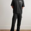 Hollywood Logo-Print Cotton-Jersey T-Shirt - OU Hollywood Logo-Print Cotton-Jersey T-Shirt - OU