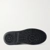 Classic Low Logo-Appliquéd Rubber-Trimmed Leather Sneakers - E1 Classic Low Logo-Appliquéd Rubber-Trimmed Leather Sneakers - E1