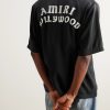 Convertible-Collar Logo-Flocked Modal-Blend Shirt - BK Convertible-Collar Logo-Flocked Modal-Blend Shirt - BK