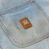 Logo-Appliquéd Distressed Denim Jacket - CU Logo-Appliquéd Distressed Denim Jacket - CU
