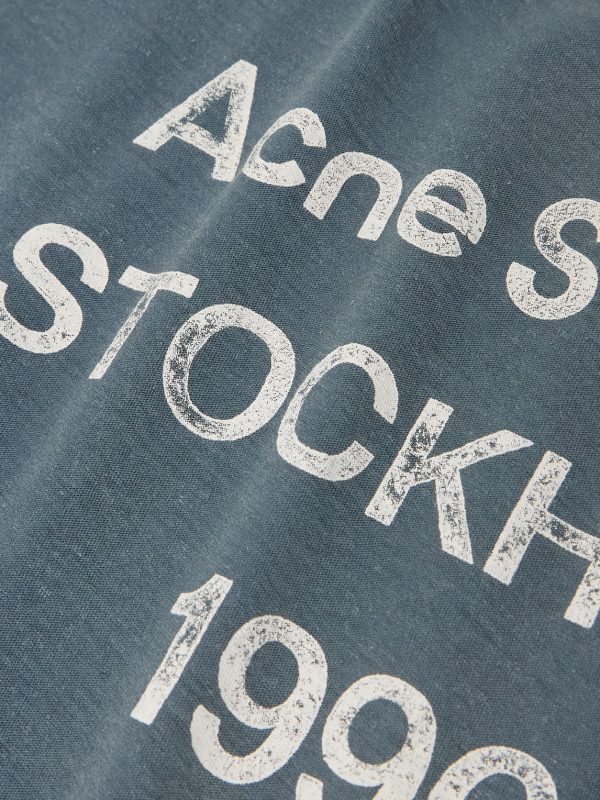 Exford Distressed Logo-Print Cotton and Hemp-Blend Jersey T-Shirt - CU Exford Distressed Logo-Print Cotton and Hemp-Blend Jersey T-Shirt - CU