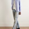 Carpenter Straight-Leg Distressed Jeans - OU