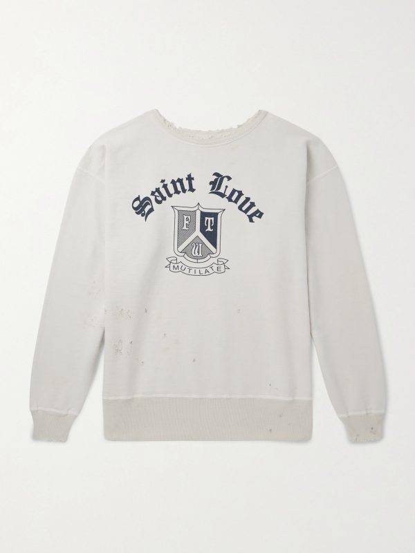 Logo-Print Cotton-Jersey Sweatshirt Logo-Print Cotton-Jersey Sweatshirt