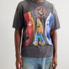 + SANTASTIC! + GEEKS RULE Distressed Printed Cotton-Jersey T-Shirt - FR + SANTASTIC! + GEEKS RULE Distressed Printed Cotton-Jersey T-Shirt - FR