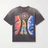 + SANTASTIC! + GEEKS RULE Distressed Printed Cotton-Jersey T-Shirt + SANTASTIC! + GEEKS RULE Distressed Printed Cotton-Jersey T-Shirt