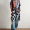 + SANTASTIC! + GEEKS RULE Distressed Printed Cotton-Jersey T-Shirt - OU + SANTASTIC! + GEEKS RULE Distressed Printed Cotton-Jersey T-Shirt - OU