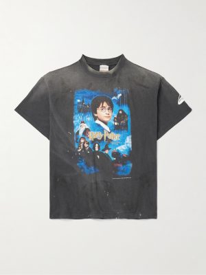 + Harry Potter and The Philosopher's Stone Printed Cotton-Jersey T-Shirt