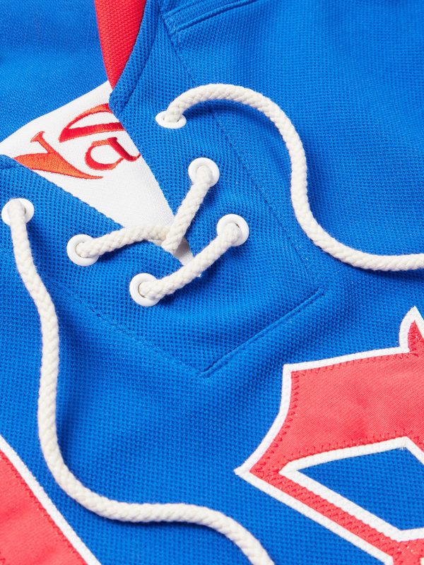 + Nas Logo-Appliquéd Jersey Shirt - CU + Nas Logo-Appliquéd Jersey Shirt - CU
