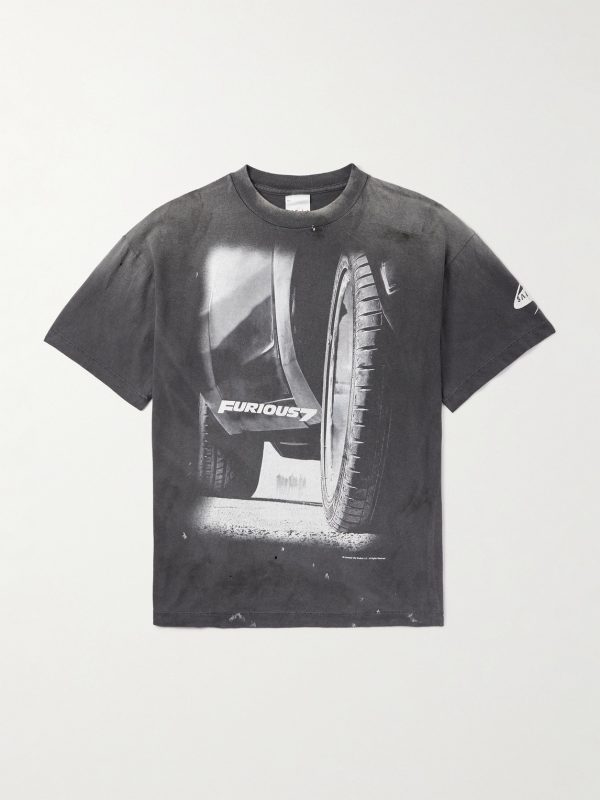 + Fast & Furious Printed Cotton-Jersey T-Shirt + Fast & Furious Printed Cotton-Jersey T-Shirt