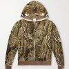 + BAPE Shark Camouflage-Print Cotton-Jersey Zip-Up Hoodie + BAPE Shark Camouflage-Print Cotton-Jersey Zip-Up Hoodie