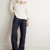 Logo-Print Cotton-Jersey T-Shirt - OU Logo-Print Cotton-Jersey T-Shirt - OU