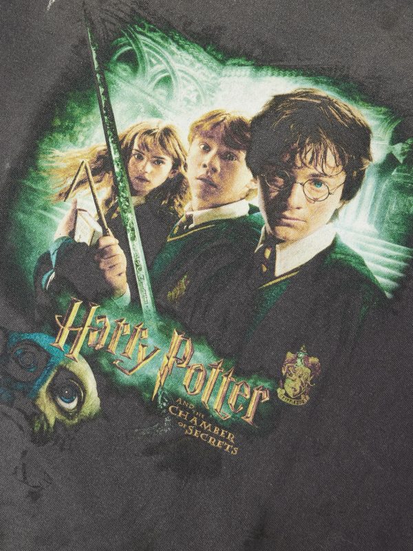 + Harry Potter and The Chamber of Secrets Printed Cotton-Jersey T-Shirt - CU + Harry Potter and The Chamber of Secrets Printed Cotton-Jersey T-Shirt - CU