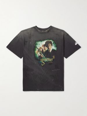 + Harry Potter and The Chamber of Secrets Printed Cotton-Jersey T-Shirt