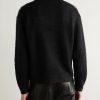 Leopard-Jacquard Cardigan - BK Leopard-Jacquard Cardigan - BK