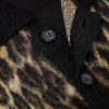 Leopard-Jacquard Cardigan - CU Leopard-Jacquard Cardigan - CU