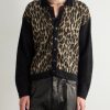Leopard-Jacquard Cardigan - FR Leopard-Jacquard Cardigan - FR
