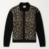 Leopard-Jacquard Cardigan Leopard-Jacquard Cardigan