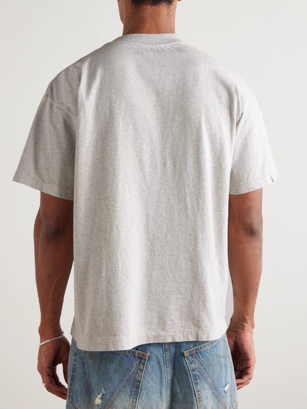 Printed Cotton-Jersey T-Shirt - BK