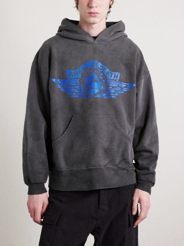 Angel Printed Cotton-Jersey Hoodie - FR Angel Printed Cotton-Jersey Hoodie - FR