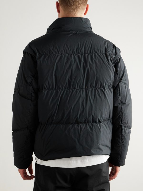 Quilted Shell Down Jacket - BK Quilted Shell Down Jacket - BK