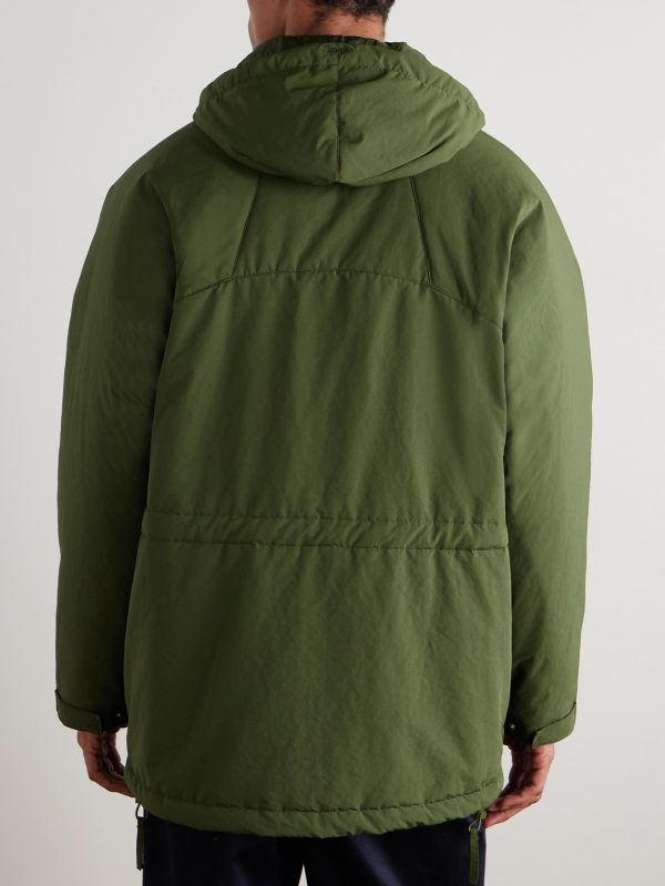 Padded Shell Hooded Parka - BK