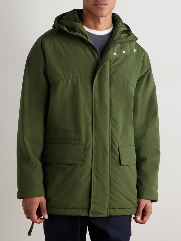 Padded Shell Hooded Parka - FR
