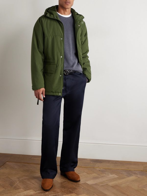 Padded Shell Hooded Parka - OU
