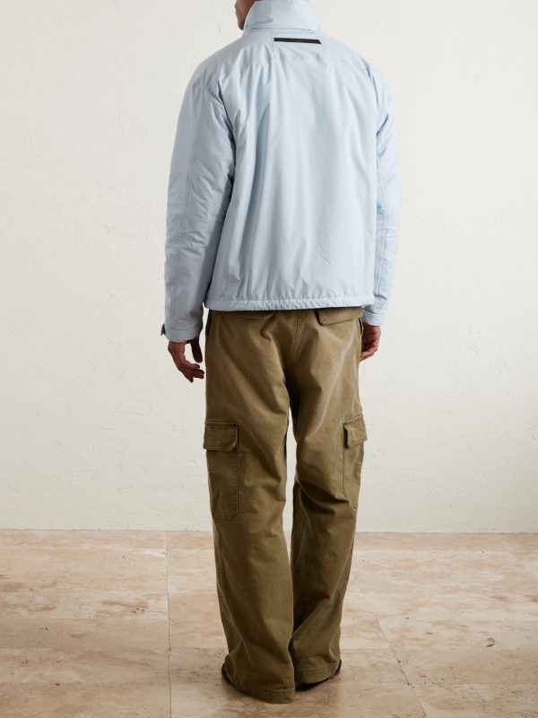 Padded Shell Hooded Jacket - BK