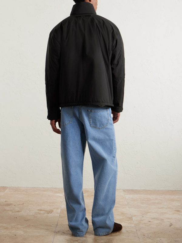 Padded Shell Hooded Jacket - BK