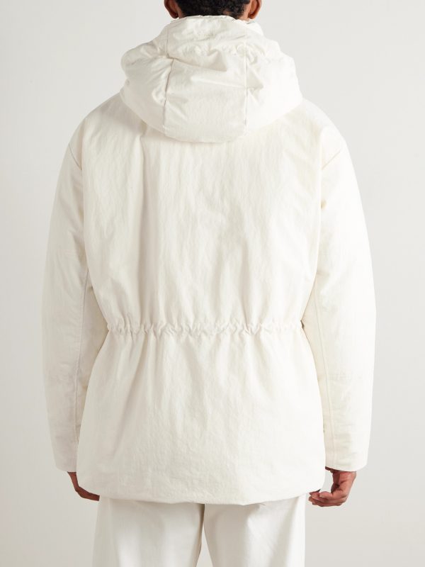 Shell Hooded Down Parka - BK