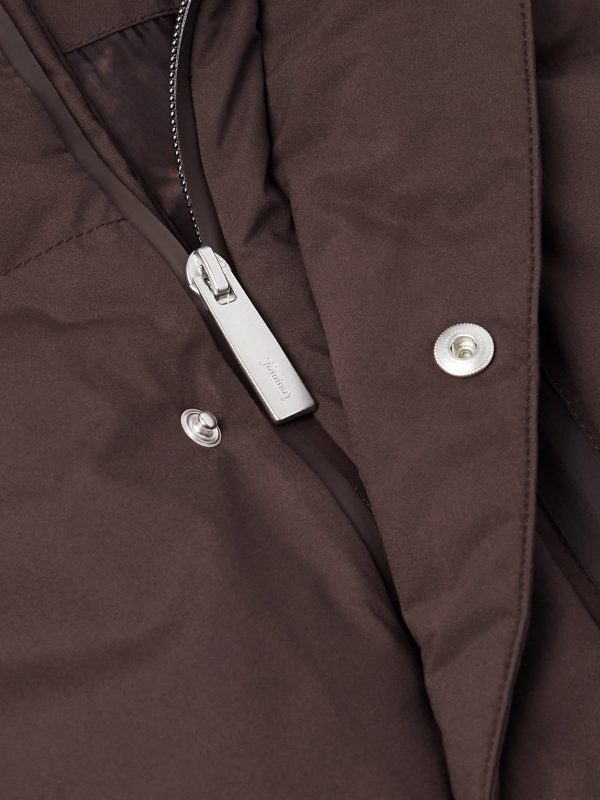 Quilted Shell Down Hooded Jacket - CU