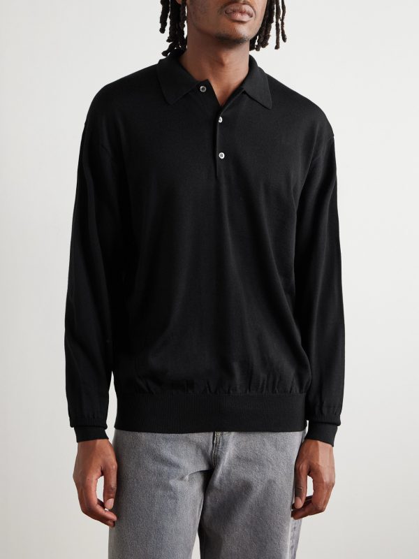 Wool Polo Shirt - FR Wool Polo Shirt - FR
