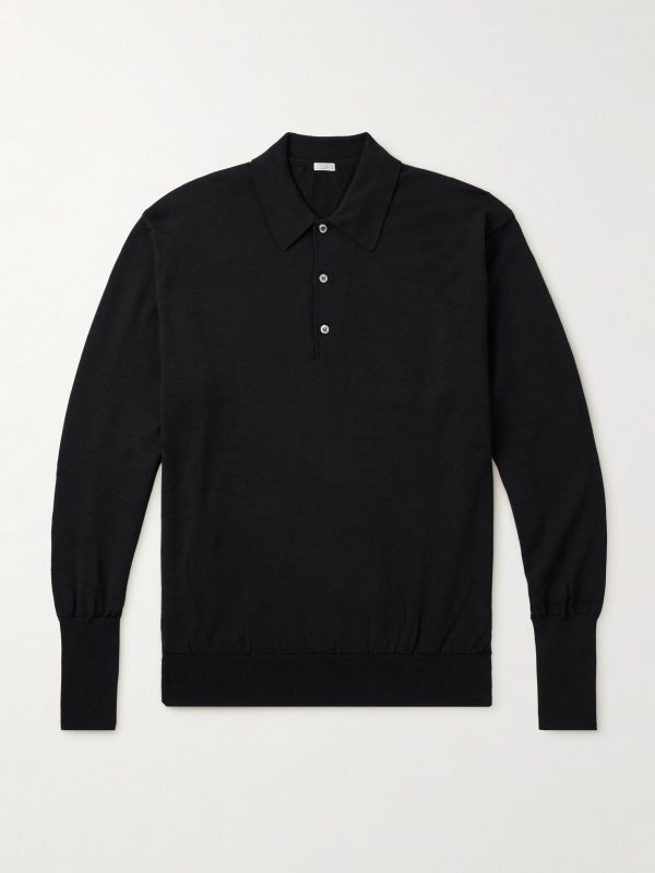 Wool Polo Shirt Wool Polo Shirt