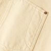 Vintage Corduroy-Trimmed Distressed Cotton-Blend Canvas Coverall Jacket - E1 Vintage Corduroy-Trimmed Distressed Cotton-Blend Canvas Coverall Jacket - E1