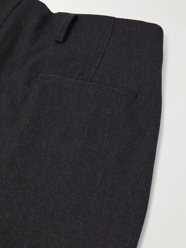 Straight-Leg Wool-Twill Trousers - CU Straight-Leg Wool-Twill Trousers - CU