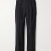 Straight-Leg Wool-Twill Trousers Straight-Leg Wool-Twill Trousers