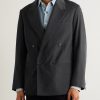 Double-Breasted Wool Blazer - FR Double-Breasted Wool Blazer - FR