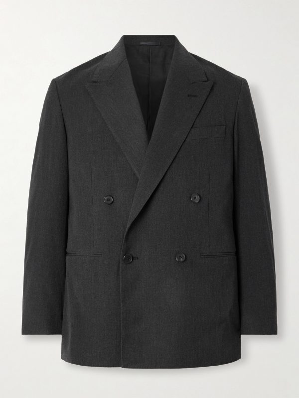Double-Breasted Wool Blazer Double-Breasted Wool Blazer