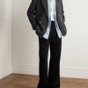 Double-Breasted Wool Blazer - OU Double-Breasted Wool Blazer - OU
