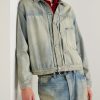 1st Type Distressed Denim Jacket - FR 1st Type Distressed Denim Jacket - FR