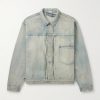 1st Type Distressed Denim Jacket 1st Type Distressed Denim Jacket