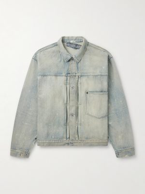 1st Type Distressed Denim Jacket