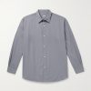 Cotton and Silk-Blend Shirt Cotton and Silk-Blend Shirt