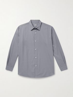 Cotton and Silk-Blend Shirt Cotton and Silk-Blend Shirt