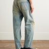 No. 37 Straight-Leg Distressed Jeans - BK No. 37 Straight-Leg Distressed Jeans - BK