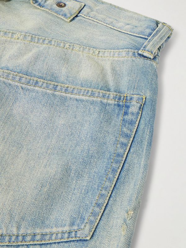 No. 37 Straight-Leg Distressed Jeans - CU No. 37 Straight-Leg Distressed Jeans - CU