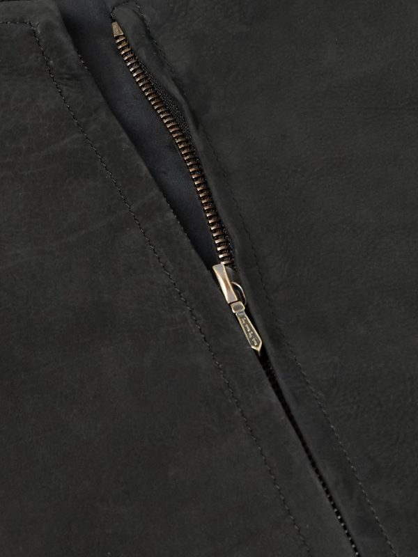 Nubuck Bomber Jacket - CU Nubuck Bomber Jacket - CU