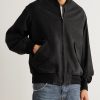 Nubuck Bomber Jacket - FR Nubuck Bomber Jacket - FR