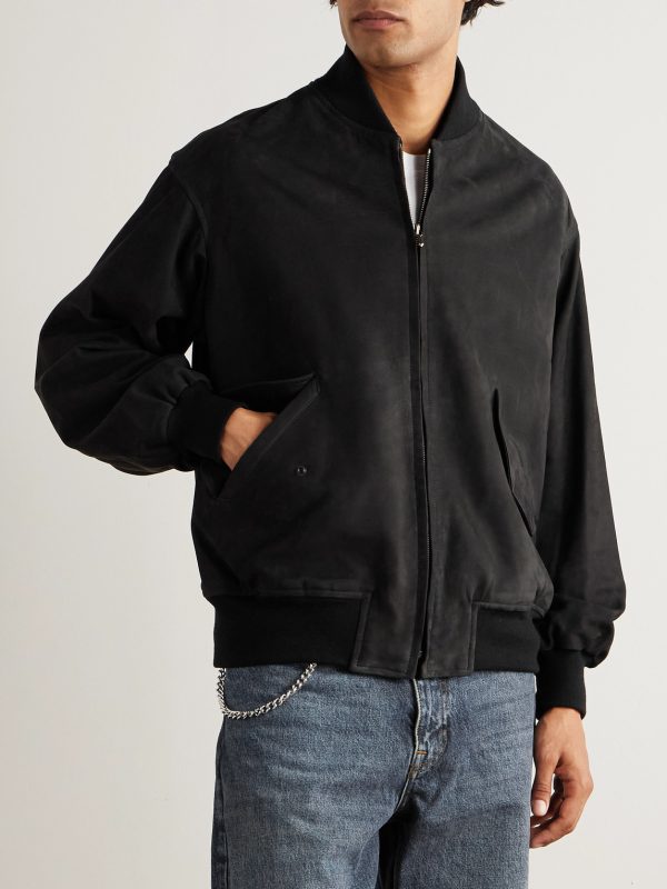 Nubuck Bomber Jacket - FR Nubuck Bomber Jacket - FR